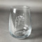 Custom Design - Stemless Wine Glass - Front/Approval