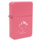 Custom Design - Windproof Lighters - Pink - Front/Main