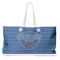 Custom Design - Large Rope Tote Bag - Front View