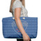 Custom Design - Large Rope Tote Bag - In Context View