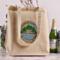 Custom Design - Reusable Cotton Grocery Bag - In Context