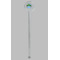 Custom Design - Clear Plastic 7" Stir Stick - Round - Single Stick