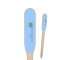 Custom Design - Wooden Food Pick - Paddle - Closeup