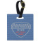 Custom Design - Personalized Square Luggage Tag