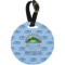 Custom Design - Personalized Round Luggage Tag