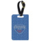 Custom Design - Metal Luggage Tag - With Strap