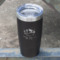 Custom Design - Black Polar Camel Tumbler - 20oz - Angled