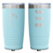 Custom Design - Teal Polar Camel Tumbler - 20oz -Double Sided - Approval