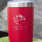 Custom Design - Red Polar Camel Tumbler - 20oz - Close Up