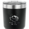 Custom Design - 30 oz Stainless Steel Ringneck Tumbler - Black - CLOSE UP