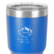 Custom Design - 30 oz Stainless Steel Ringneck Tumbler - Blue - Close Up