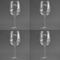 Custom Design - Set of Four Personalized Wineglasses - Approval