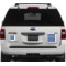 Custom Design - Personalized Square Car Magnets on Ford Explorer